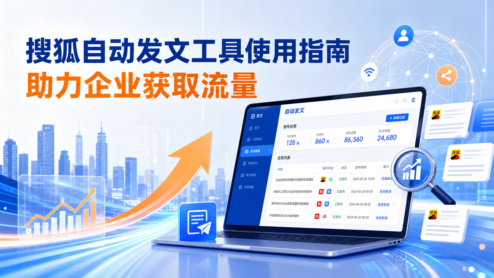 搜狐自动发文工具的使用指南：助力青岛企业获取流量